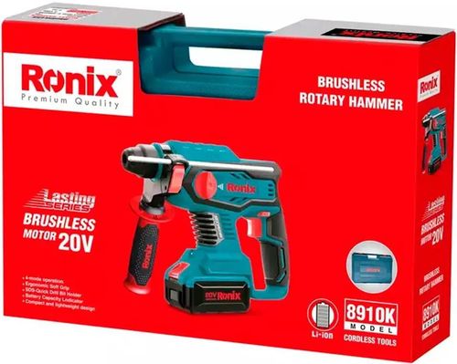 купить Перфоратор Ronix 8910K 2.2J 20V 4Ah в Кишинёве 