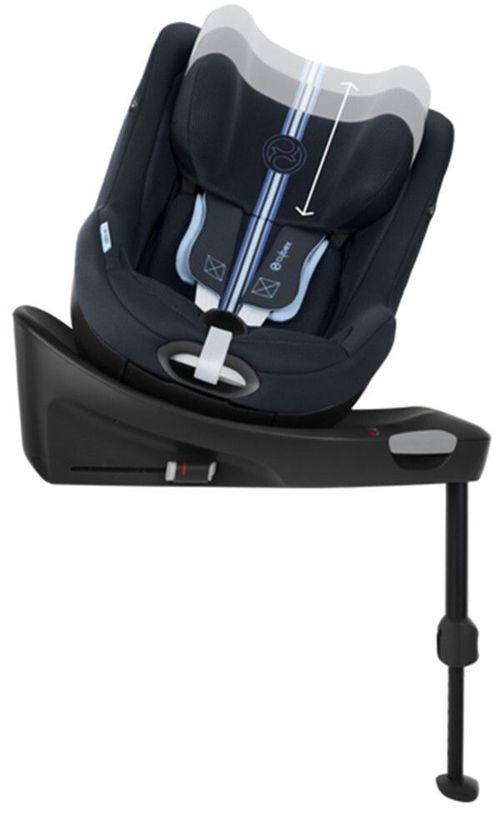 купить Автокресло Cybex 522001661 Sirona Gi i-Size Plus Ocean Blue в Кишинёве 
