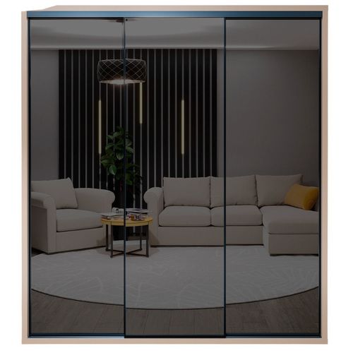 купить Шкаф Bayro Parma Graphite 2000x2250x600 серый камень, купе в Кишинёве 