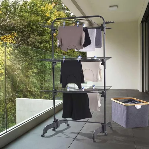 купить Сушилка для белья LEIFHEIT 81691/03 Comfort 420 Black в Кишинёве 