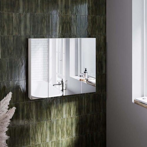 купить Зеркало для ванной miscellaneous SAVOIE 120 Alb cu dulap baie в Кишинёве 