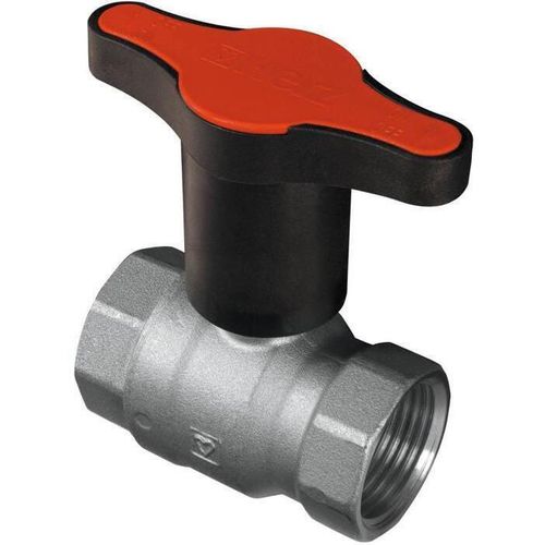 cumpără Supapă de închidere HERZ Robinet bila apa FF 3/4" miner rosu tip T (88530) în Chișinău 