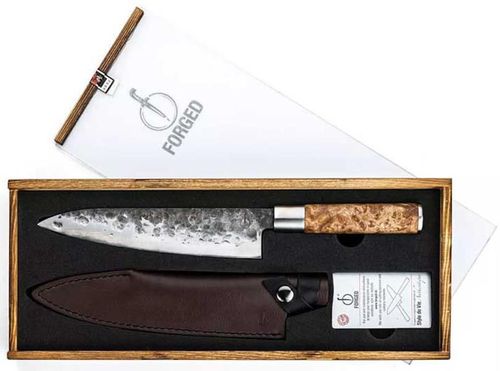 cumpără Cuțit Forged VG10 Chef's Knife cu husa din piele în Chișinău 