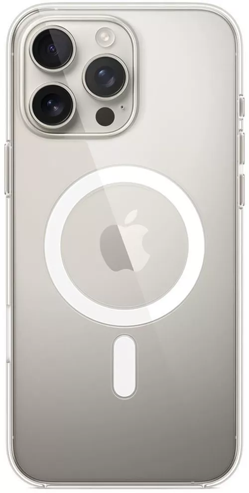 купить Чехол для смартфона Apple iPhone 16 Pro Max Clear Case with MagSafe MA7F4 в Кишинёве 