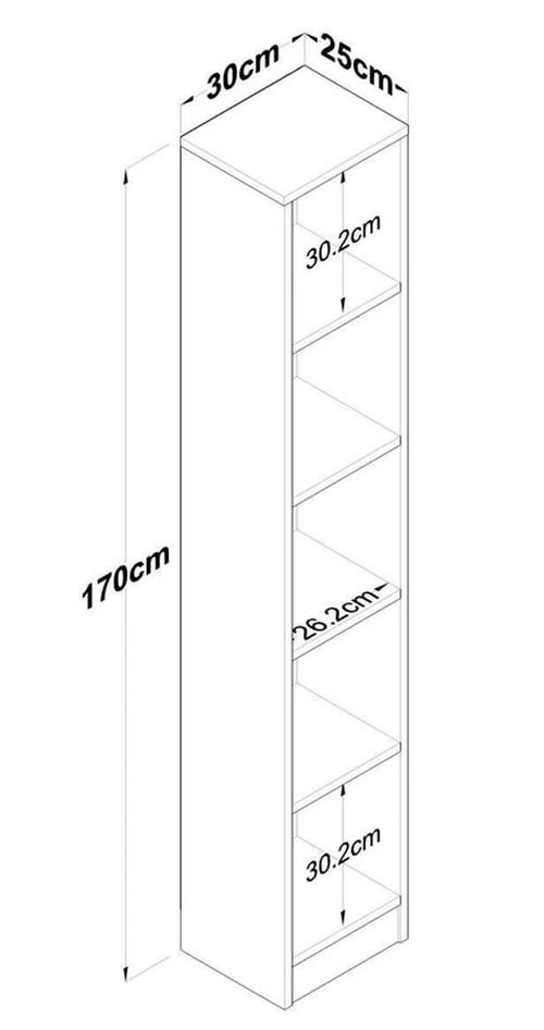 cumpără Raft de birou Trendy HC114, 2661, raft de carti în Chișinău 