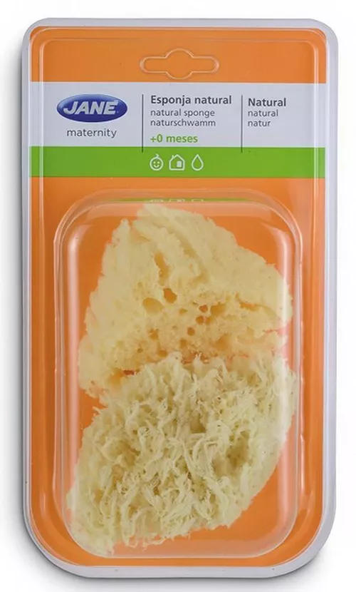 cumpără Accesoriu pentru baie Jané 40103 Губка натуральная морская 2 шт Color unico în Chișinău 