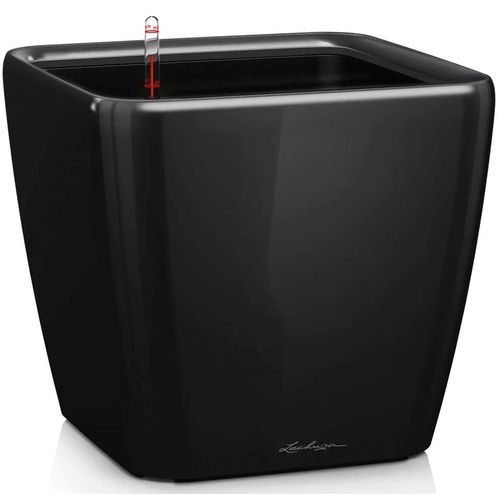 купить Цветочный горшок Lechuza Quadro Premium 43 LS, Black в Кишинёве 