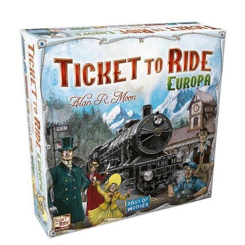купить Настольная игра Asmodee 721802 Ticket to Ride Europa in Europa" (Days of wonder RO), cod 49965 в Кишинёве 