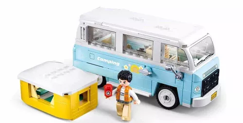 купить Конструктор Sluban B1192 Bus camping, scara 1:35, 265 elem. в Кишинёве 