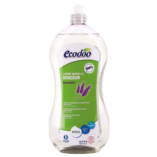 Эко-средство для Мытья Посуды с Алоэ Вера и Лавандой, 1 Л - Ecodoo 