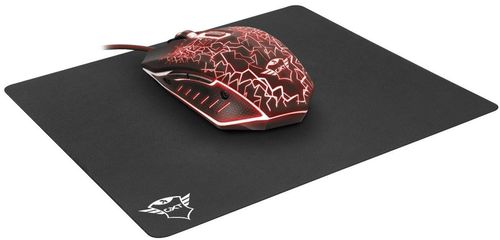cumpără Mouse Trust GXT 783 Izza Gaming Mouse & Mouse Pad, Black în Chișinău 