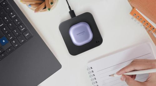 купить Зарядное устройство беспроводное Samsung EP-P1300 Wireless Charger Pad (w/o TA) Black в Кишинёве 