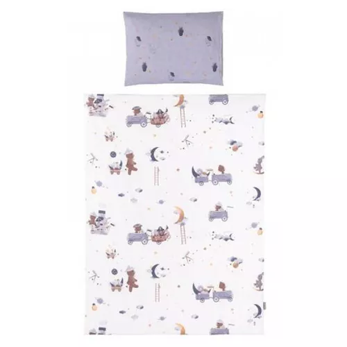 cumpără Lenjerie de pat pentru copii Chipolino Winnie SPCET502501 astronaut (5-ед) în Chișinău 
