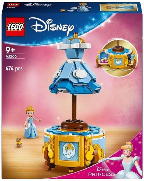 cumpără Set de construcție Lego 43266 Disney Rochie Cenușăreasa în Chișinău 
