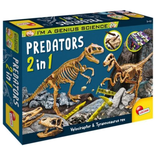 cumpără Joc educativ de masă Lisciani Giochi 50073 Set de joc Genius Salbatic 2 în 1 în Chișinău 