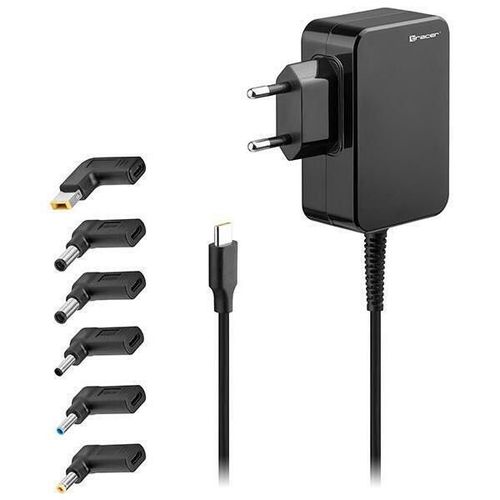 купить Зарядное устройство для ноутбука Tracer Prime 65W Universal 7 in 1 в Кишинёве 