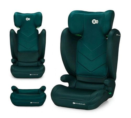 Автокресло i-Size KinderKraft 2in1 i-SPARK (15-36 kg) Green 