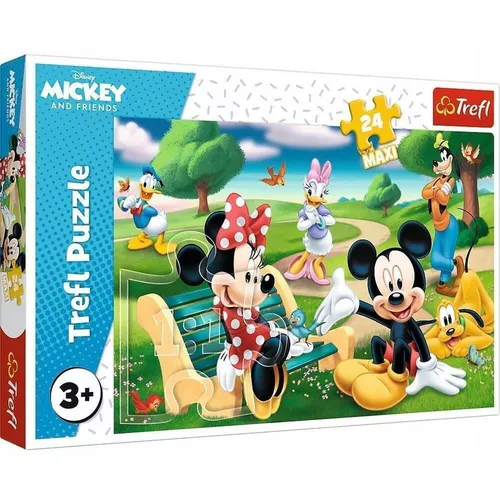 cumpără Puzzle Trefl 14344 Puzzles - 24Maxi - Mickey Mouse among friends în Chișinău 