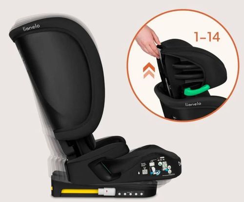 купить Автокресло Lionelo Orin 15-36kg (I-Size) Isofix Black Carbon в Кишинёве 
