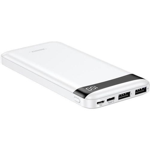 купить Аккумулятор внешний USB (Powerbank) Remax RPP-258 White, 10000mAh в Кишинёве 