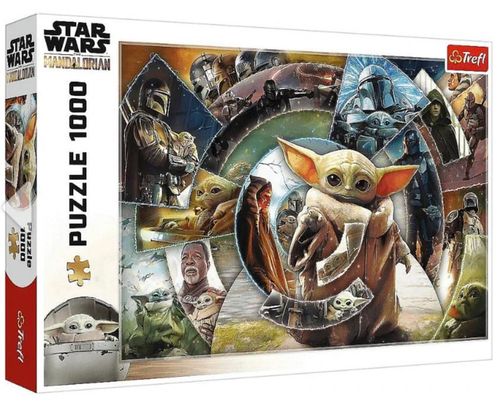 купить Головоломка Trefl 10906 The Mandalorian „Grogu's Journey” (1000 pcs) в Кишинёве 