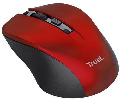 купить Мышь Trust Mydo Red, Silent Click в Кишинёве 