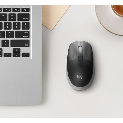 cumpără Mouse fara fir Logitech M190 MID GRAY Wireless Mouse USB, 910-005906 (mouse fara fir/беспроводная мышь) în Chișinău 