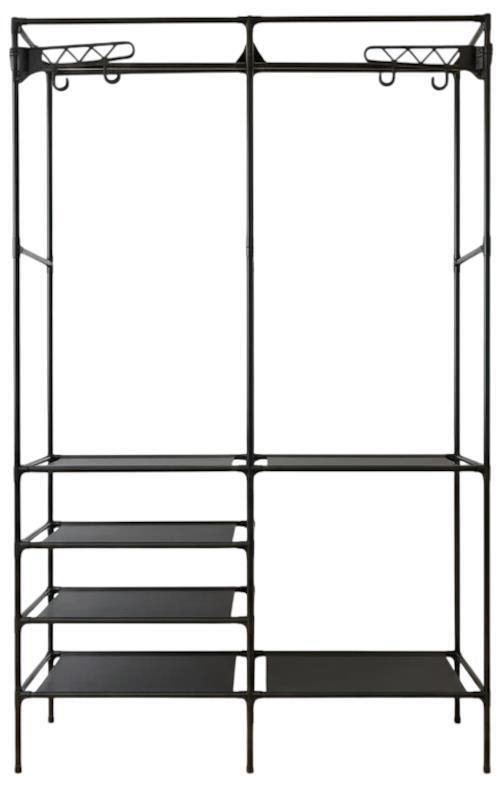купить Вешалка для одежды 4Life AT129 108x36x170cm Black в Кишинёве 