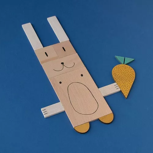 купить Головоломка Londji WT009 Wooden toy - The Fox & The Mouse в Кишинёве 