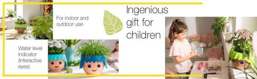 cumpără Ghiveci pentru flori Lechuza Ojo, Aquamarine în Chișinău 