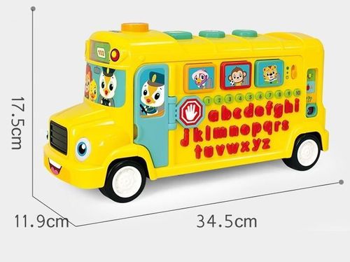 купить Музыкальная игрушка Hola Toys 3126 Автобус с муз и светом в Кишинёве 