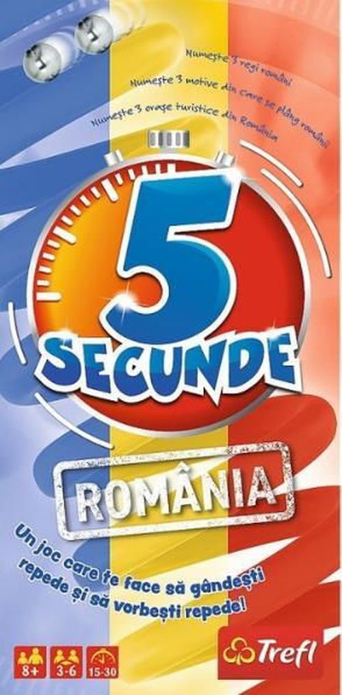 купить Настольная игра Trefl K02166 Joc de societate 5 secunde в Кишинёве 