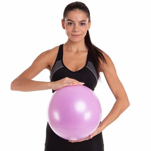 купить Мяч SUHS 12844 Minge pilates d=30 cm FI-5220 roz в Кишинёве 