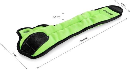 cumpără Greutăți pentru mâini și picioare Spokey 920911 Com-Form IV 2x1kg în Chișinău 
