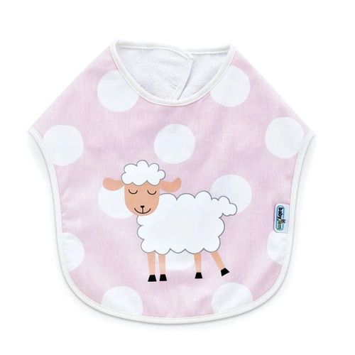 cumpără Bavețică BabyJem 502 Baveta pentru copii din bumbac Dots Roz în Chișinău 