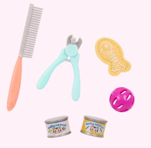 купить Кукла Battat BD31479Z Melena 46 cm cu pisicuta, 57456 в Кишинёве 