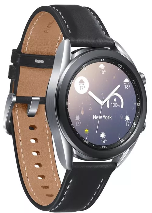 купить Смарт часы Samsung SM-R850 Galaxy Watch3 Bluetooth (41mm) Silver в Кишинёве 