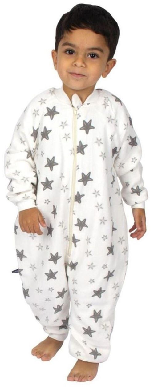 купить Детское постельное белье Sevi Bebe 307-73 Пижама Organic Muslin 1 Age - Grey Star в Кишинёве 
