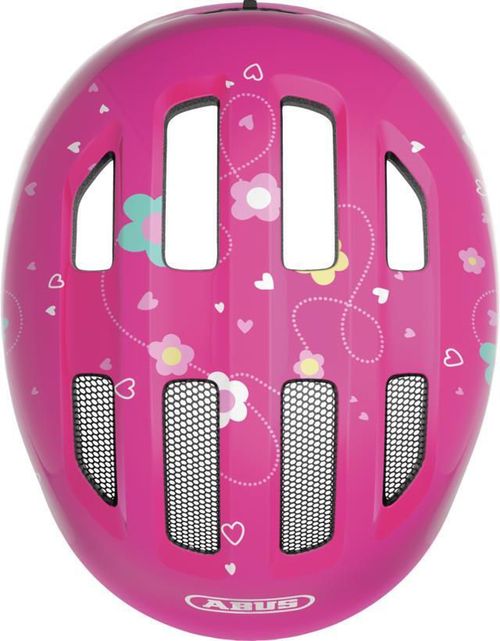 купить Защитный шлем Abus Smiley 3.0 pink butterfly M в Кишинёве 