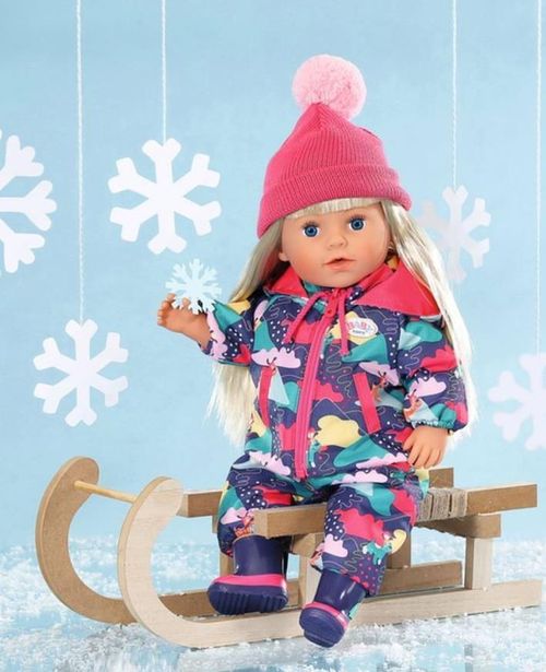 купить Кукла Zapf 830062 BABY born Deluxe Snowsuit 43cm в Кишинёве 