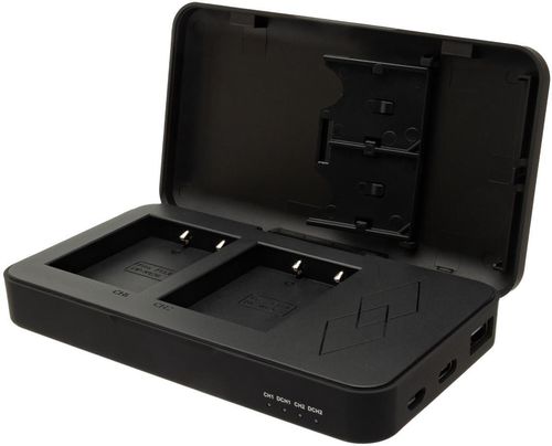 купить Зарядное устройство для фото-видео Patona 4158, Retro Dual Charging Case USB-C for Fuji NP-W126 в Кишинёве 