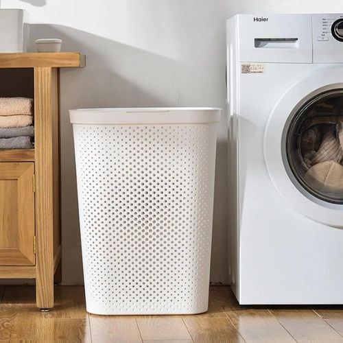 купить Корзина для белья 4Life Binzy White в Кишинёве 