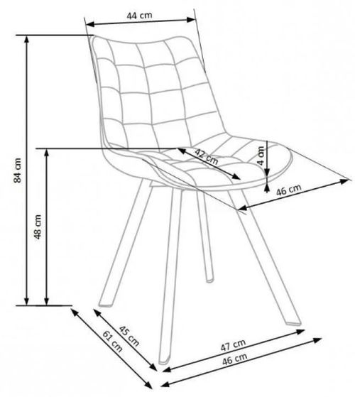 купить Стул Halmar K-332 bordo в Кишинёве 