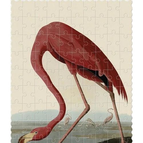 cumpără Puzzle Londji PZ270 Puzzle Slim - Flamingo JJ Audubon în Chișinău 