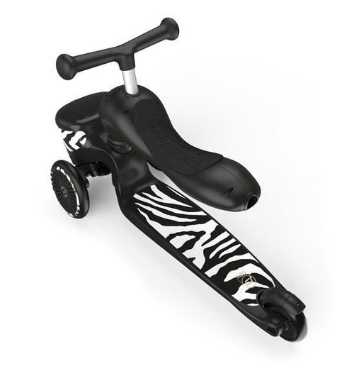 cumpără Trotinetă Scoot&Ride 96606 Highway 2in1 Kick 1 Lifestyle Zebra, Scoot&Ride în Chișinău 
