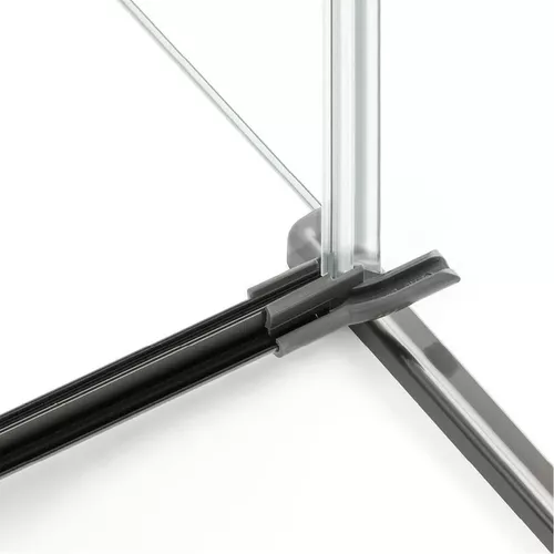 cumpără Cabină de duș New Trendy Avexa Gunmetal Brushed Pentagonal R 90x90x200 Hinged EXK-3832 în Chișinău 