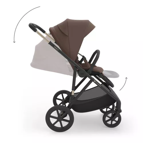 cumpără Сărucior pentru copii KinderKraft 2в1 Prime 3 KSPRIM03BRW2000 Velvet Mocca în Chișinău 