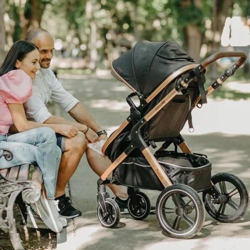 cumpără Сărucior pentru copii Coccolle Melora Moonlit Grey, 3in1 cu landou transformabil în Chișinău 