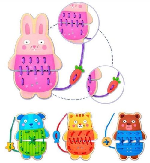 купить Игрушка miscellaneous 10584 Set de snuruit Animalute vesele 3021 в Кишинёве 