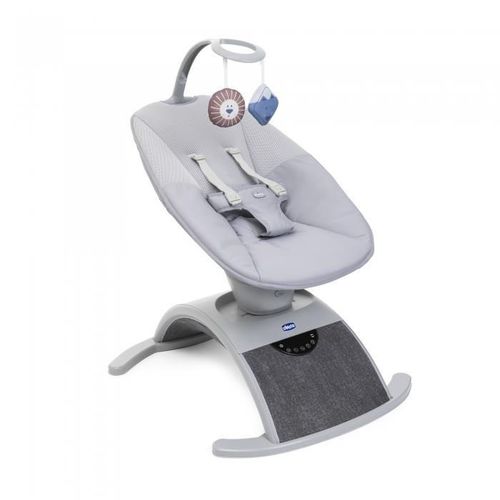 купить Детское кресло-качалка Chicco 798901 Comfy Wave, Silverspring (muzical), 0+ luni в Кишинёве 